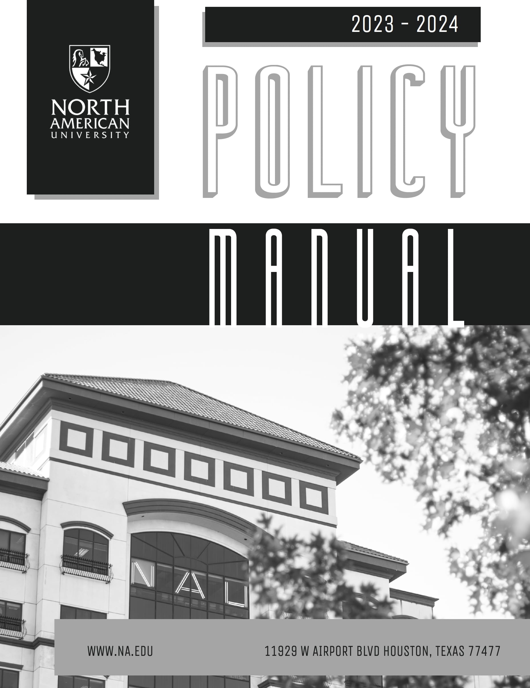 NAU Policy Manual 2022-2023