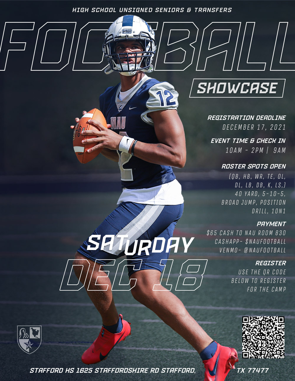 NAU December Football Showcase