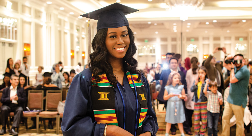 Graduation smile